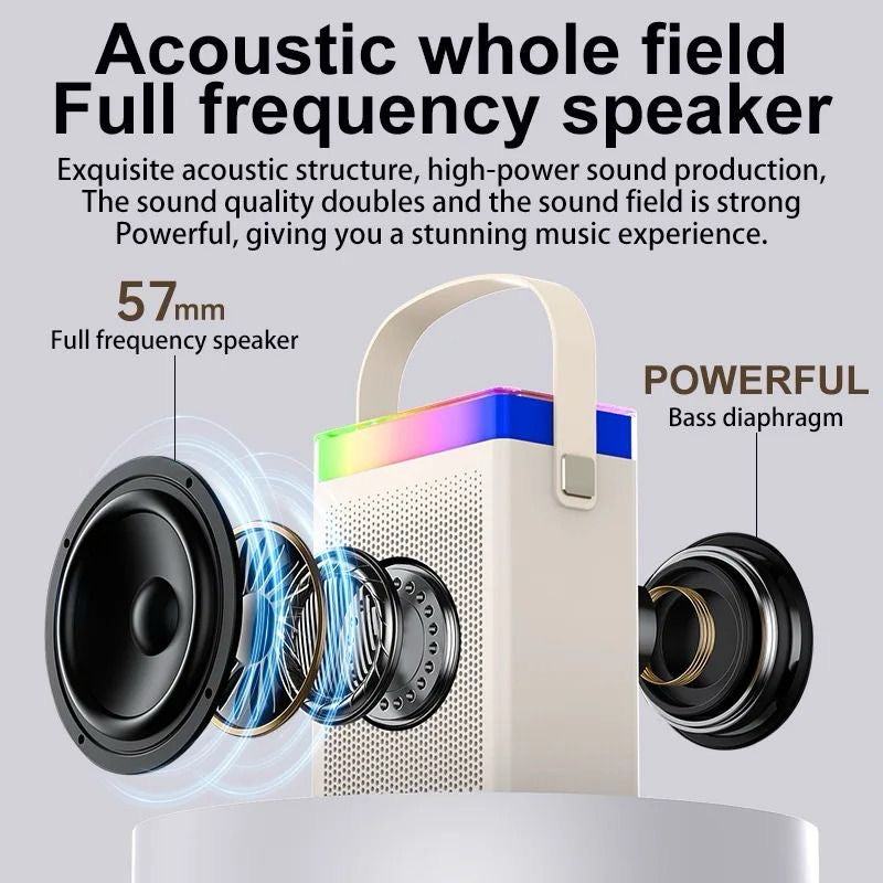 Kisonli G22 Mini Bt Portable Karaoke Speaker