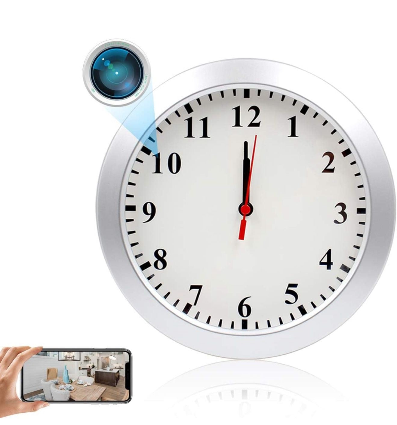 Hidden Clock Camera