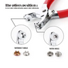 Snap Button Tool Kit With 50 Tich Button